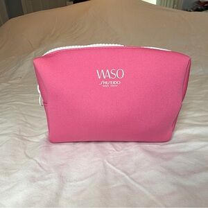 Shiseido WASO Vibrant Pink Cosmetic Case